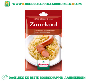 Verstegen Kruidenmix zuurkool aanbieding