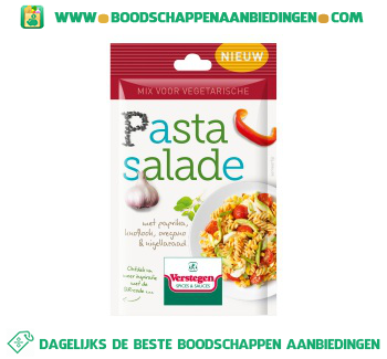 Mix voor vegetarische pasta salade aanbieding