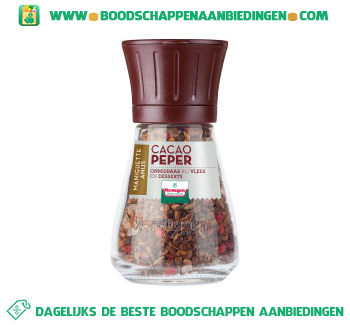 Molen cacaopeper maniguette anijs aanbieding