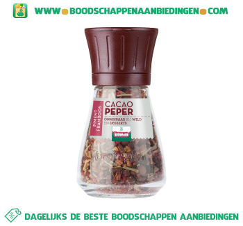 Molen cacaopeper piment framboos aanbieding