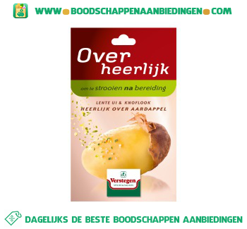 Overheerlijk lente ui knoflook aanbieding