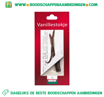 Vanillestokje aanbieding