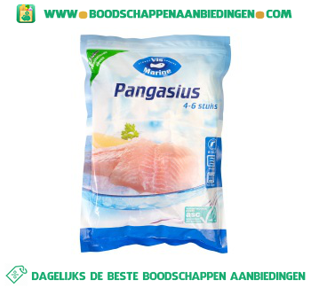 Pangasius filet aanbieding