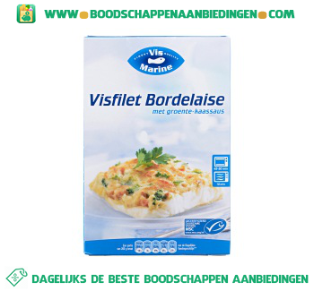 Visfilet Bordelaise aanbieding