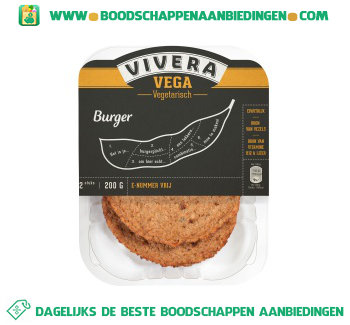 Vivera Burger aanbieding