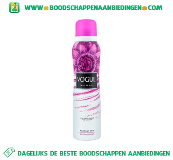 Vogue Extravagant deodorant aanbieding