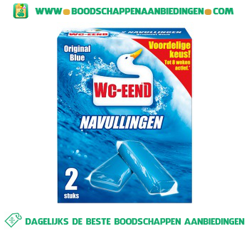 Toiletblok blue navul aanbieding