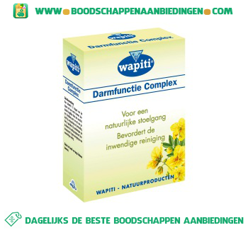 Darmfunctie tabletten aanbieding