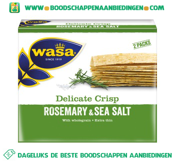 Delicate crisp rosemary & sea salt aanbieding