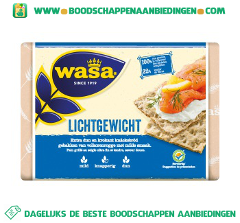 Wasa Lichtgewicht aanbieding