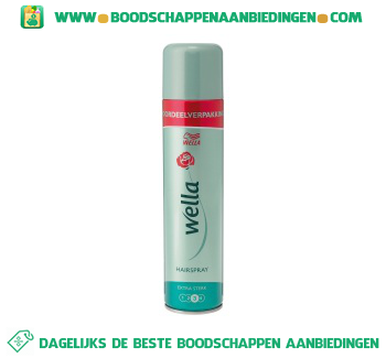 Wella Haarspray extra sterk aanbieding