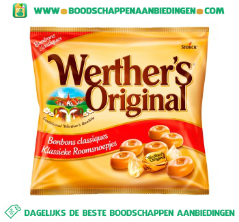 Werthers Original klassieke roomsnoepjes aanbieding