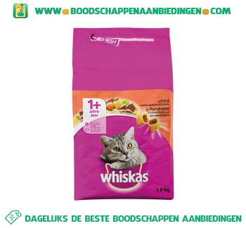 Whiskas Adult rund aanbieding