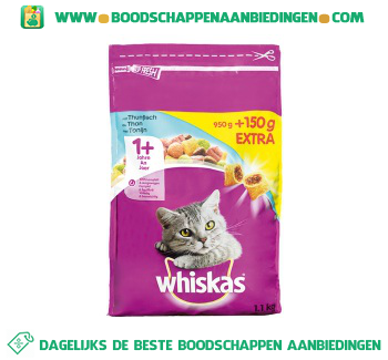 Whiskas Adult tonijn aanbieding