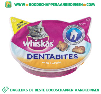 Whiskas Dentabites aanbieding