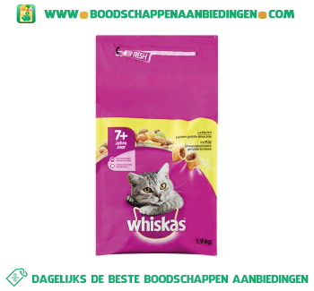 Whiskas Senior kip aanbieding