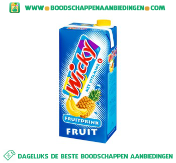 Wicky Fruit pak aanbieding