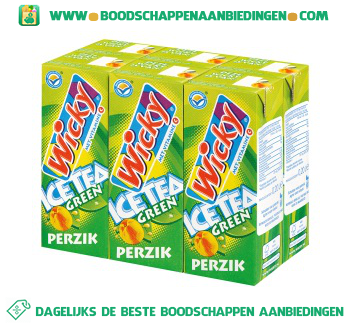 Wicky Ice tea 6-pak aanbieding