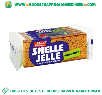 Wieger Ketellapper Snelle jelle kruidkoek aanbieding