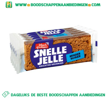 Snelle jelle ontbijtkoek aanbieding