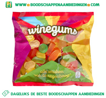 Winegums aanbieding