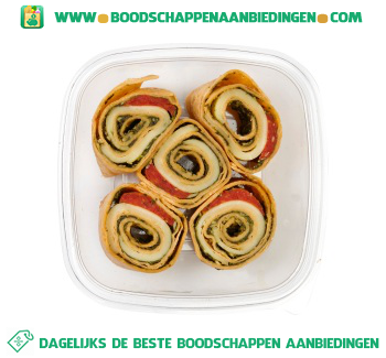 Wraps mozzarella tomaat aanbieding