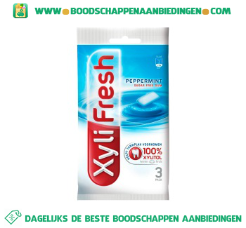 Xylifresh Peppermint aanbieding