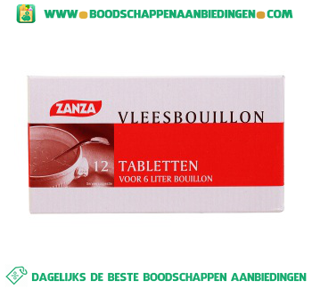 Vleesbouillon tabletten aanbieding