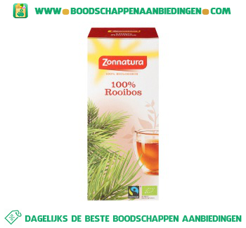 100% rooibos aanbieding