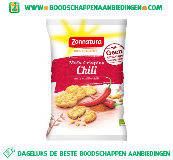 Maiscrispies chili aanbieding