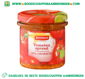 Zonnatura Tomaten spread aanbieding