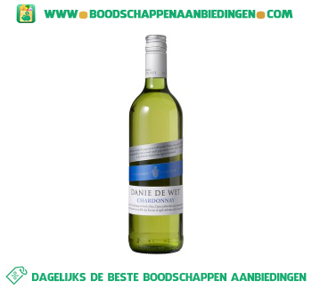 Danie de Wet chardonnay aanbieding