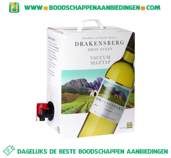 Zuid-Afrika Drakensberg droe steen bag in box aanbieding