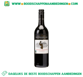 Koopmanskloof cabernet sauvignon aanbieding