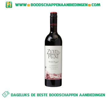 Zuydpunt cabernet sauvignon shiraz aanbieding