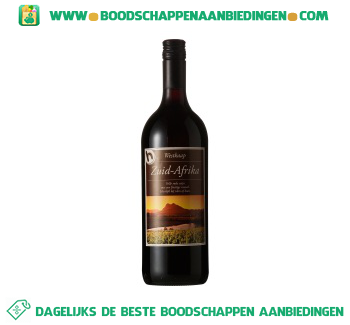 Zuid-Afrika cinsaut cabernet aanbieding